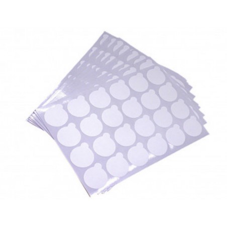 Autocollant support colle